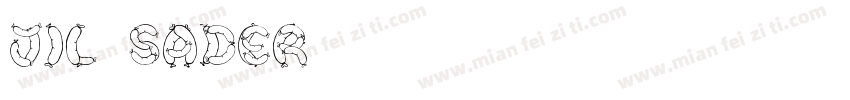 JIL SADER字体转换